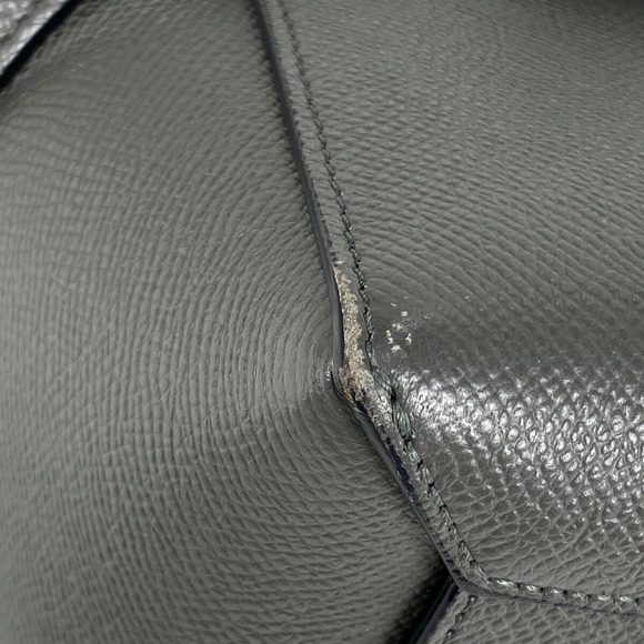 Celine Belt Bag Shoulder Bag Gray Leather - Picture 4 of 8